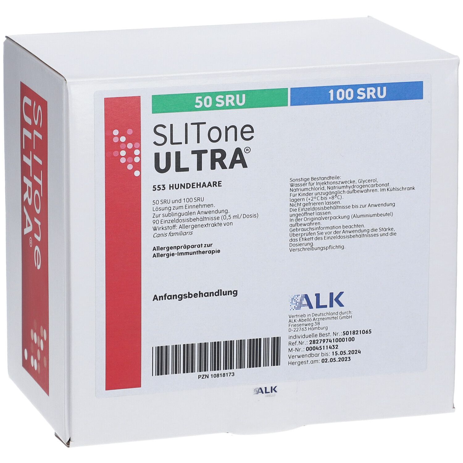 SLITONE ULTRA® 553 Hundehaare Anfangsbeh.Tropfen