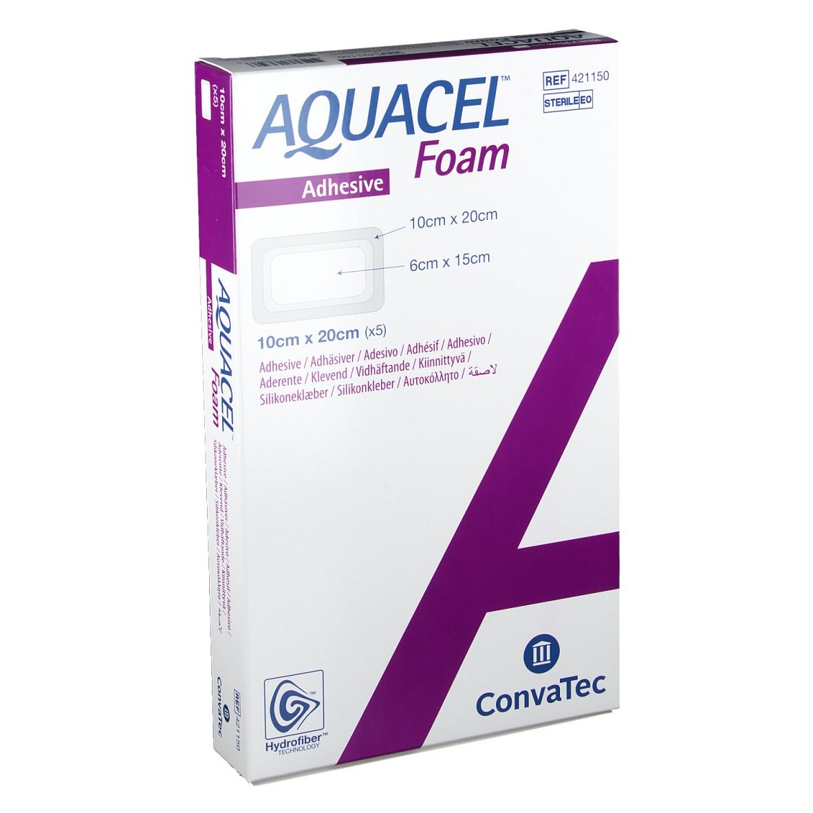 Aquacel® Foam adhäsiv 10cm x 20cm