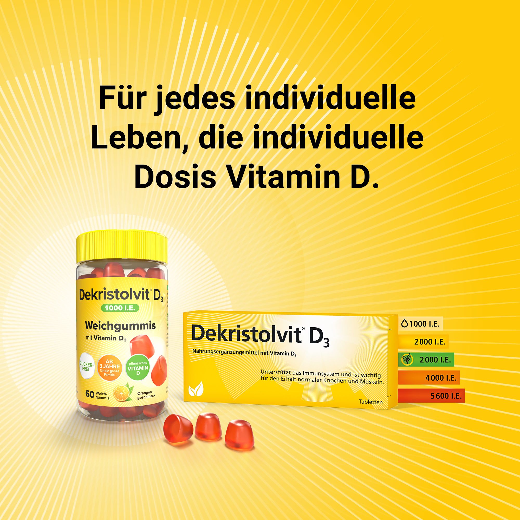 Dekristolvit D3 2000 I.E.