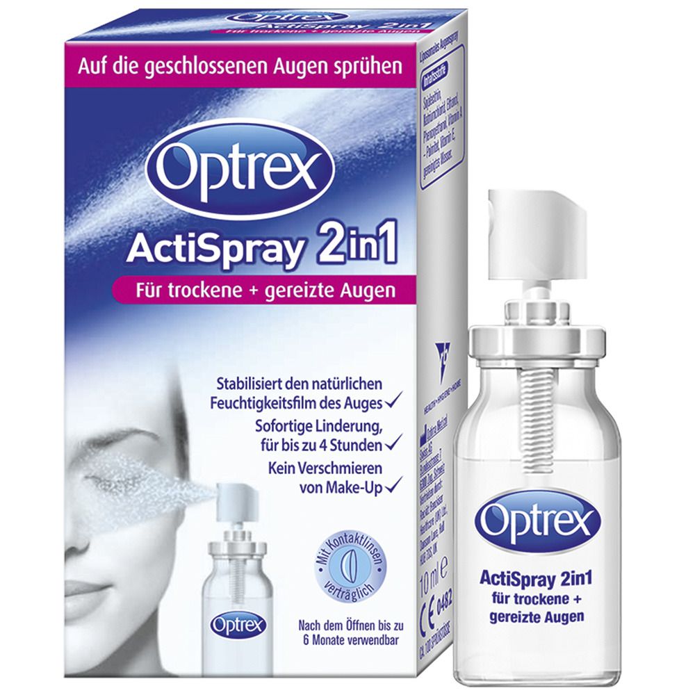 OPTREX ActiSpray 2in1 für trockene & gereizte Augen