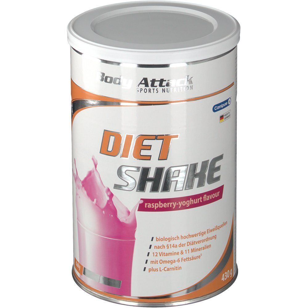 Body Attack Diät Shake Himbeer-Joghurt