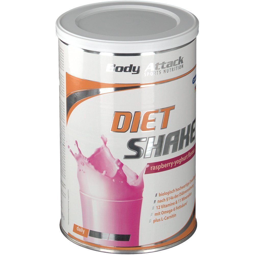 Body Attack Diät Shake Himbeer-Joghurt