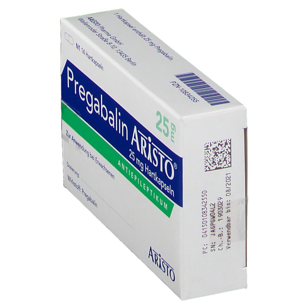 Pregabalin Aristo®25 mg