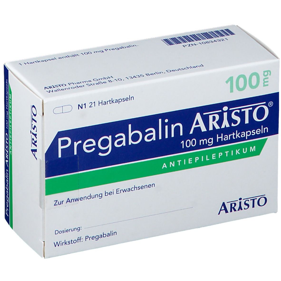 Pregabalin Aristo® 100 mg