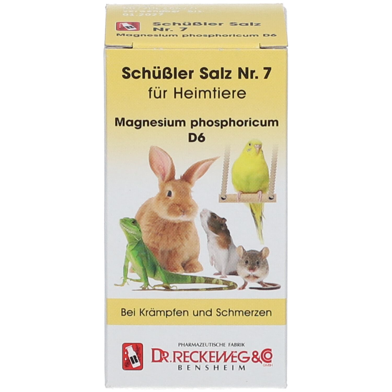 Schüßler Salz Nr. 7 für Heimtiere Magnesium phosphoricum D6