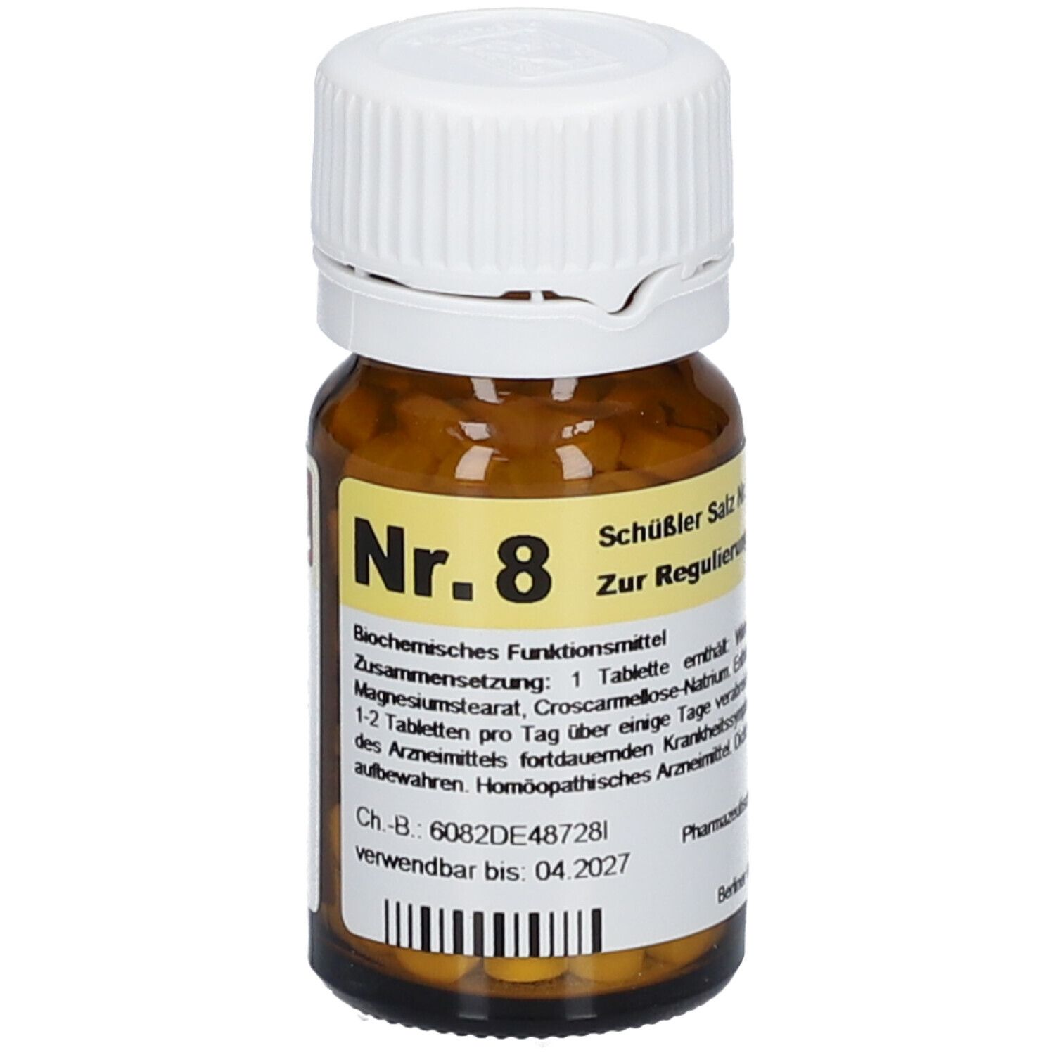 Schüßler Salz Nr. 8 für Heimtiere Natrium chloratum D6