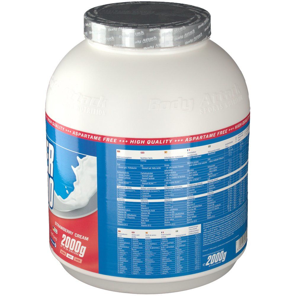 Body Attack Power Protein 90 Strawberry Cream