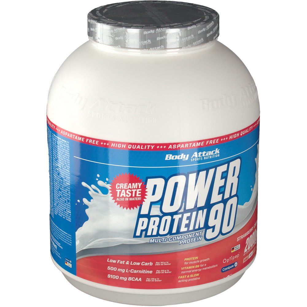 Body Attack Power Protein 90 Strawberry Cream