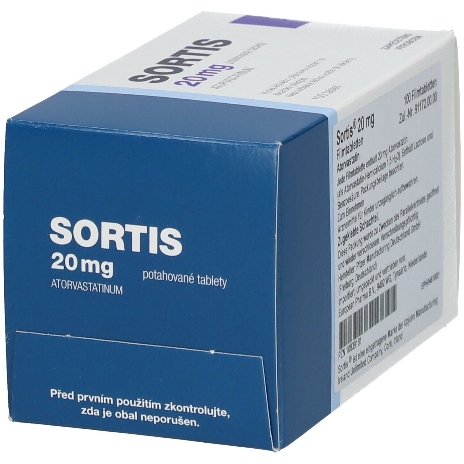 SORTIS 20 mg