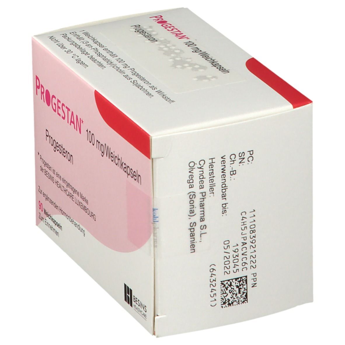 Progebel 100 mg Weichkapseln 90 St