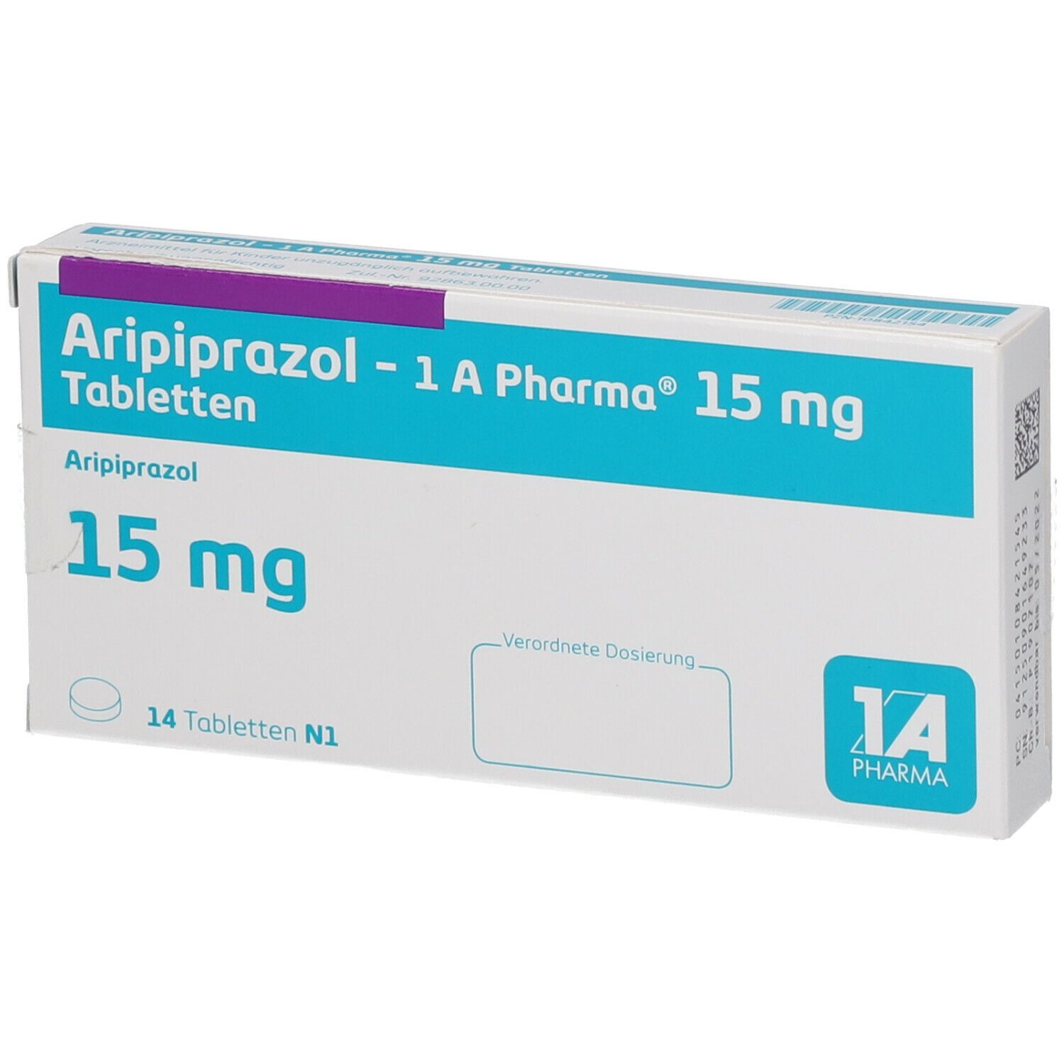 Aripiprazol - 1 A Pharma® 15 mg