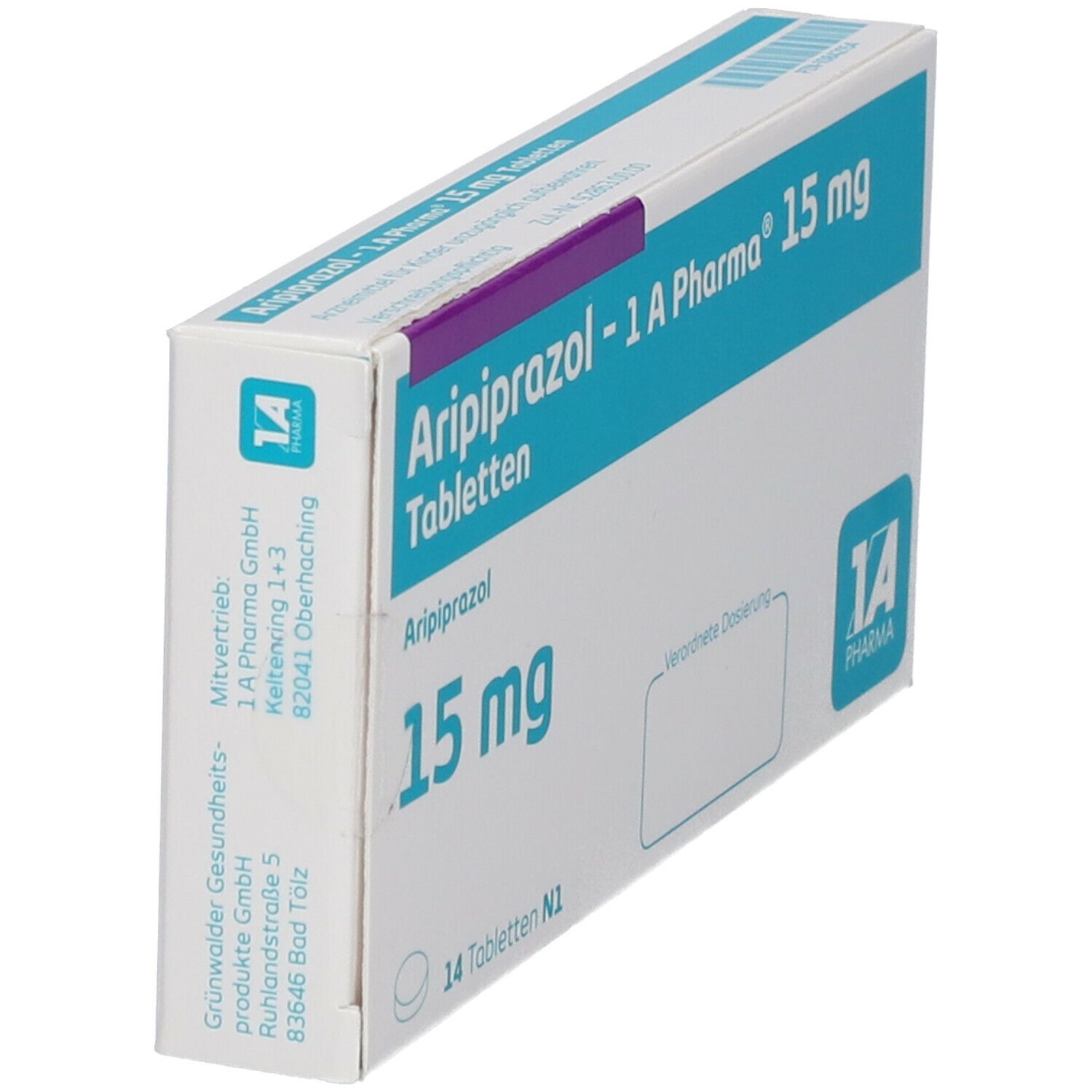 Aripiprazol - 1 A Pharma® 15 mg