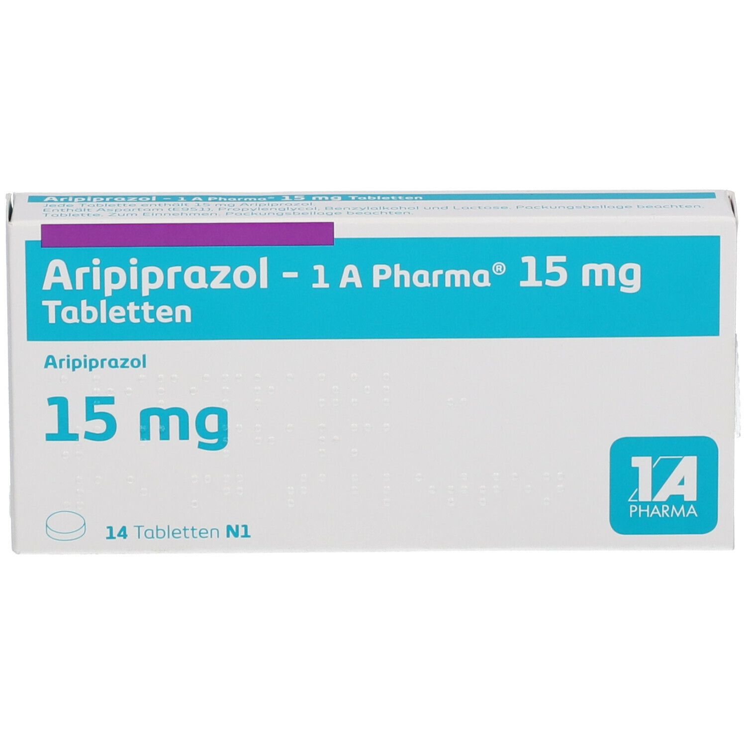 Aripiprazol - 1 A Pharma® 15 mg