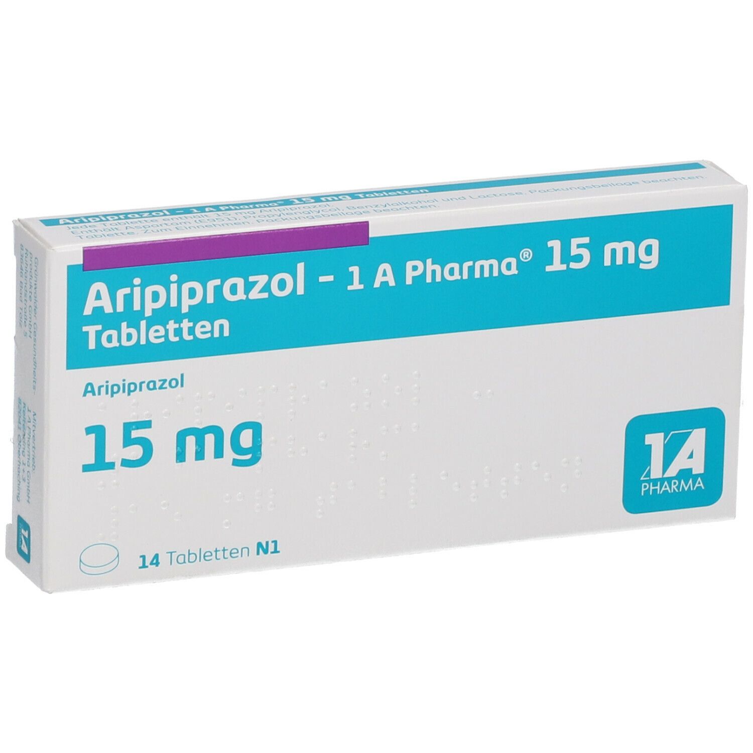 Aripiprazol - 1 A Pharma® 15 mg