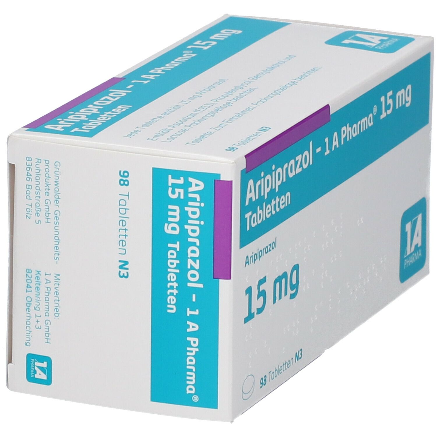 Aripiprazol-1A Pharma 15 mg Tabletten 98 St