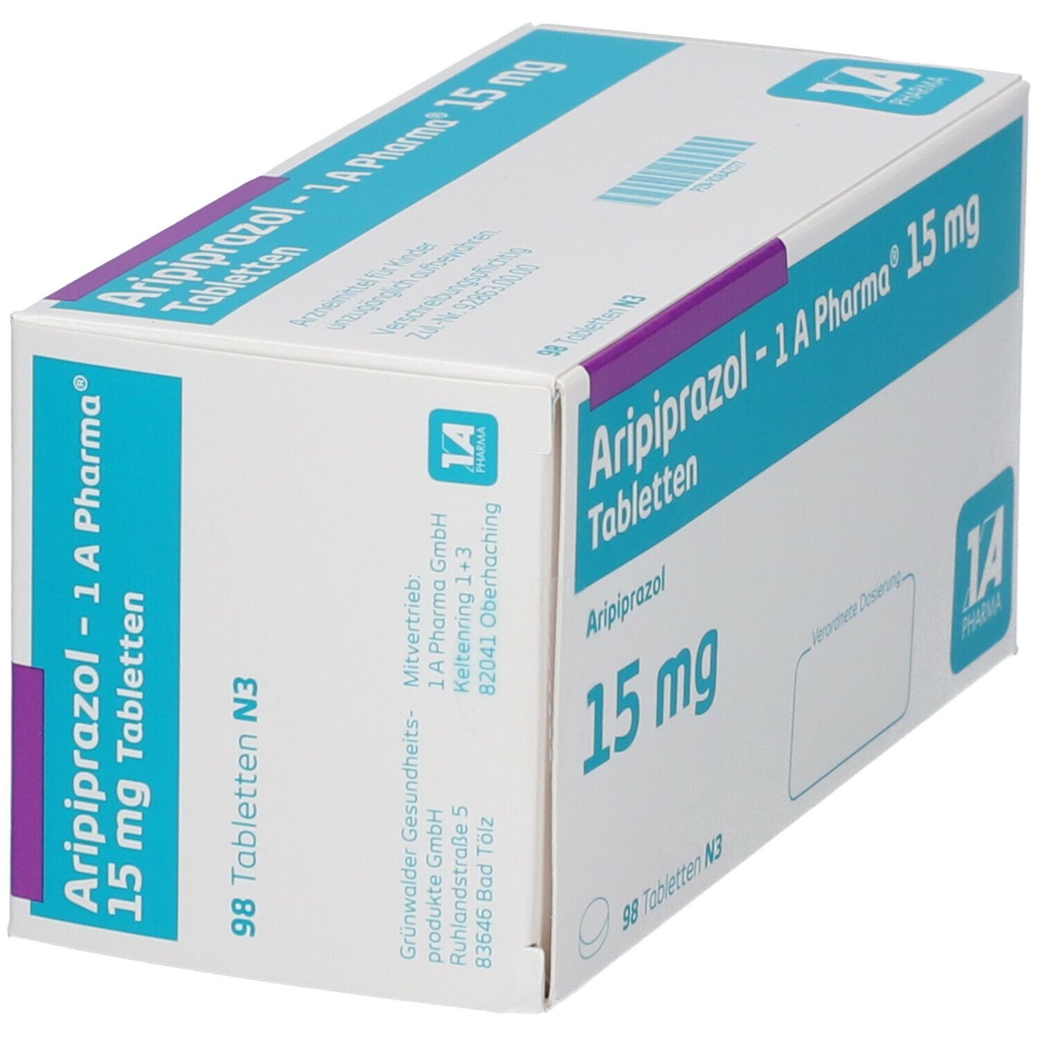 Aripiprazol 1A Pharma® 15Mg
