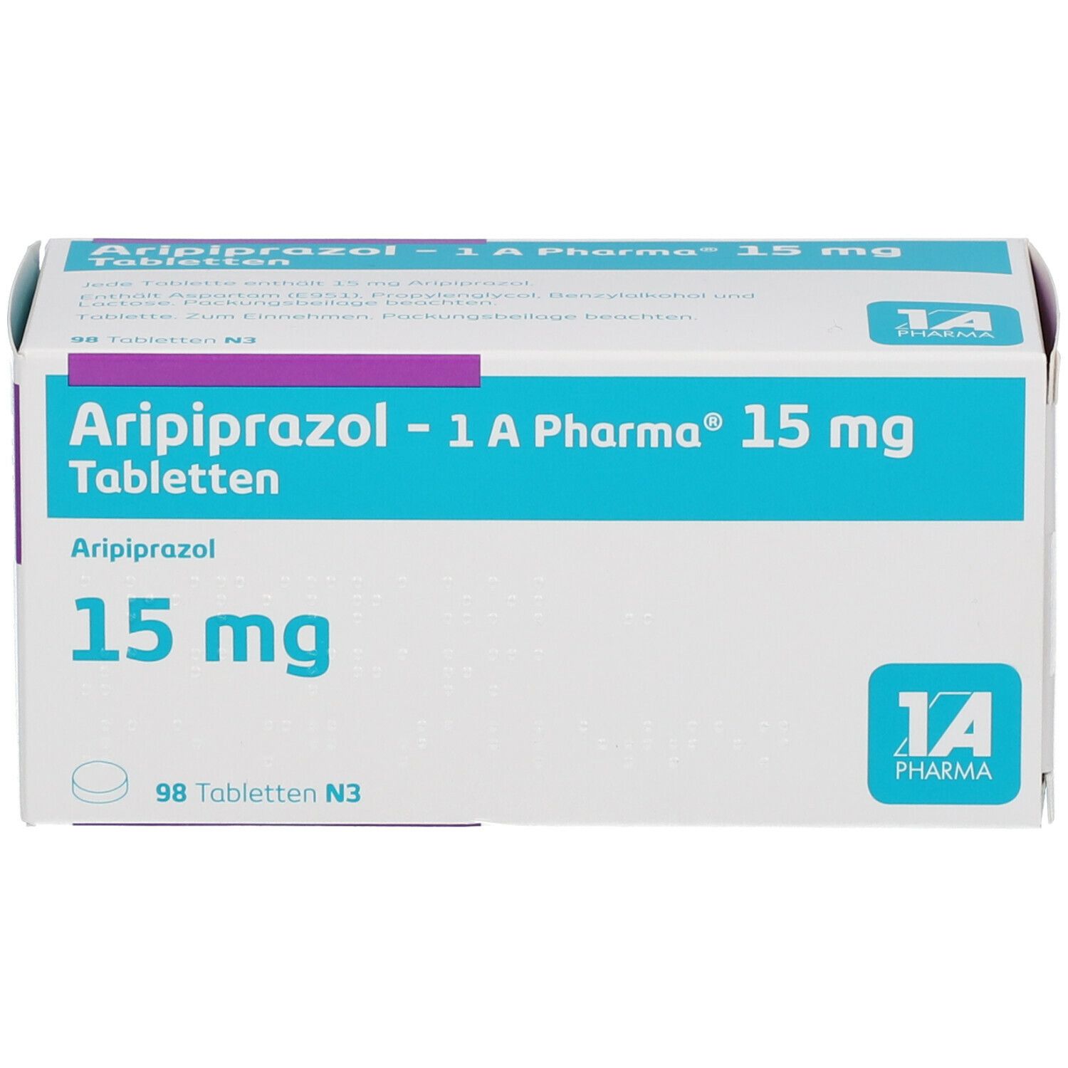 Aripiprazol 1A Pharma® 15Mg