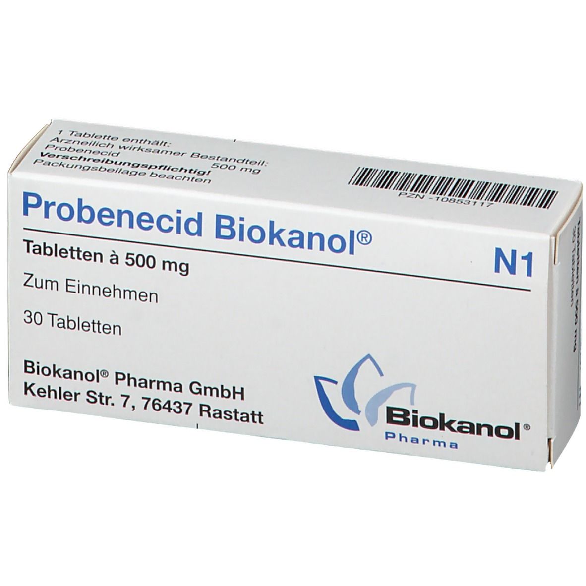 Probenecid Biokanol® 500 mg