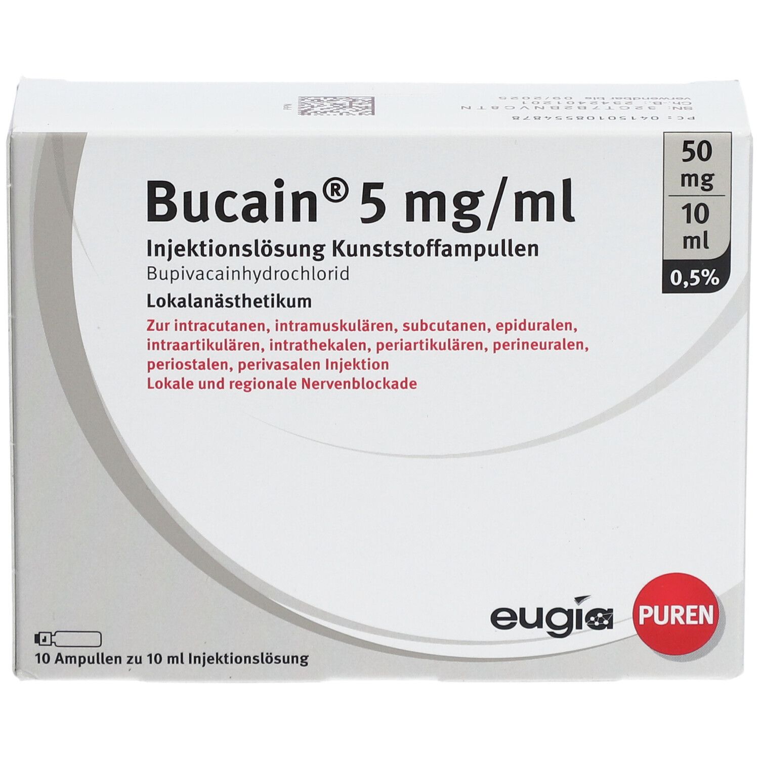 Bucain® 5 mg/ml
