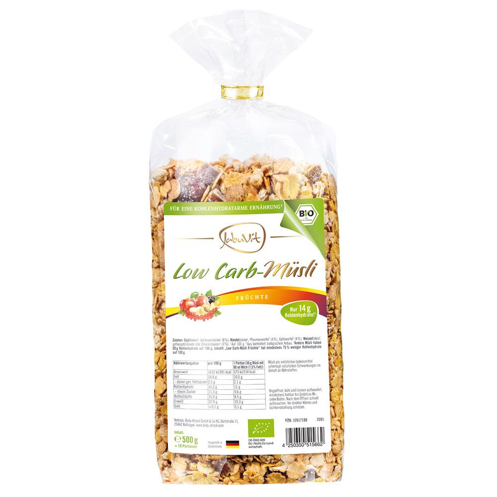 JabuVit Low Carb-Müsli Früchte