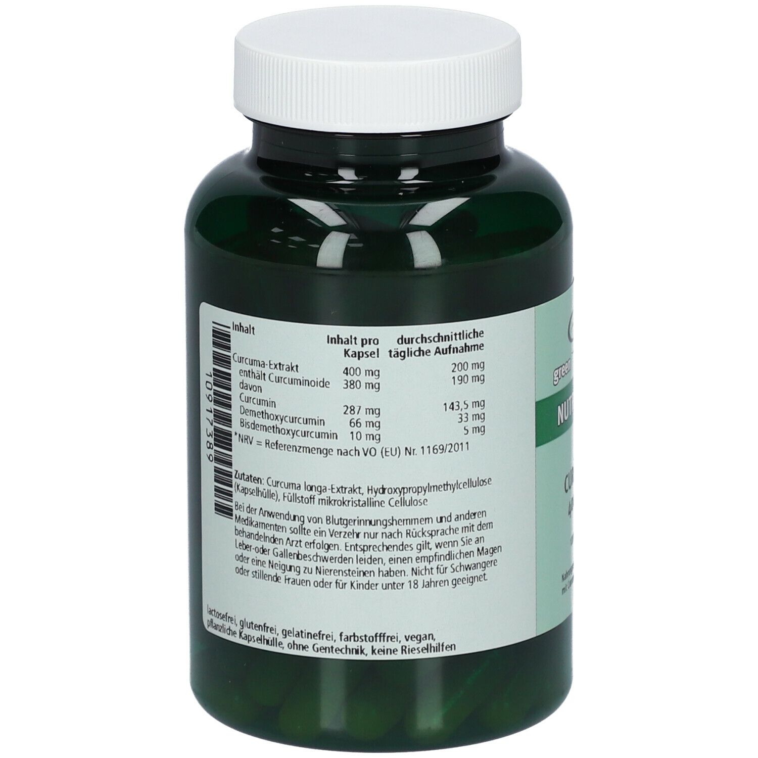 Curcuma 400 mg Kapseln 120 St