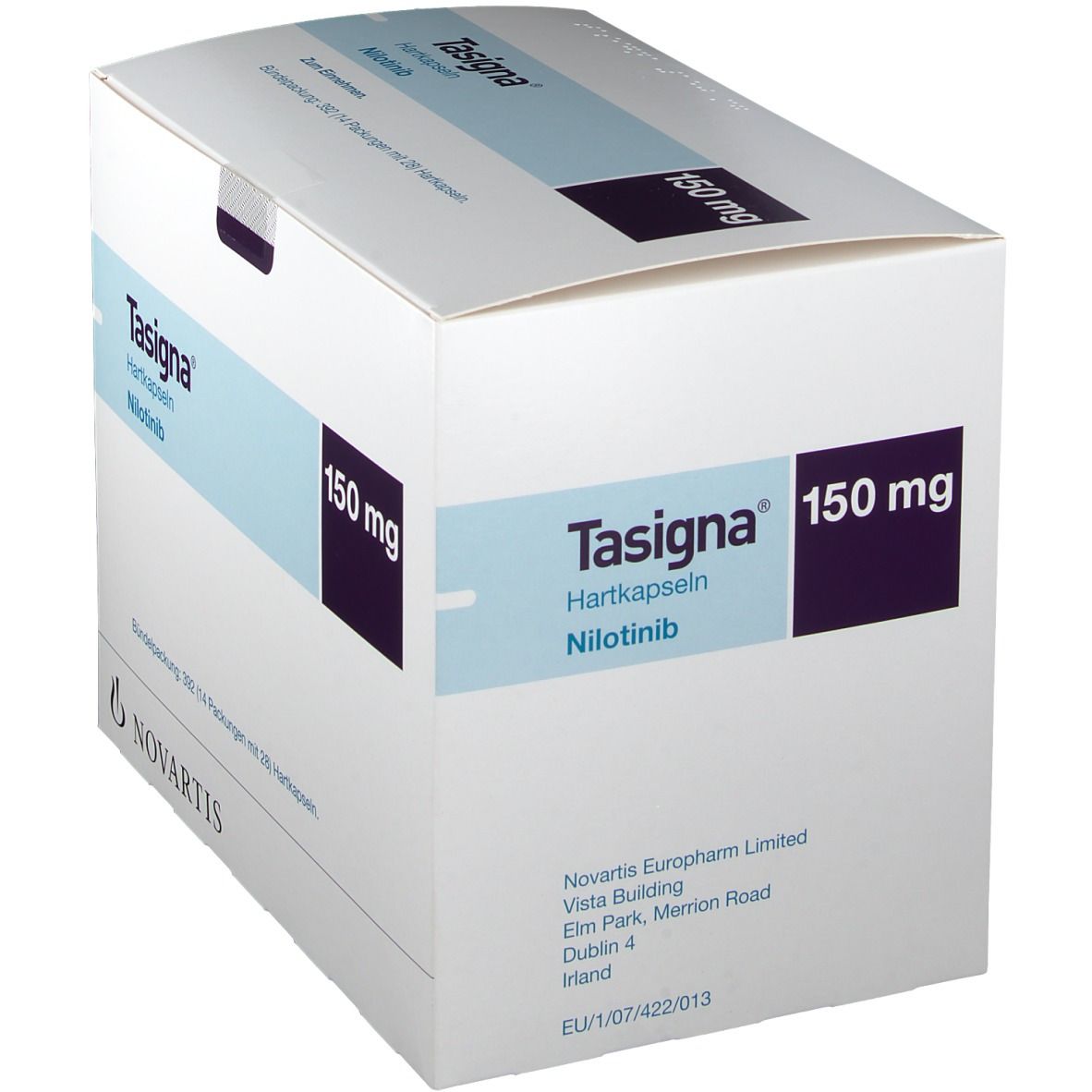 Tasigna 150 mg Hartkapseln 4x28 St