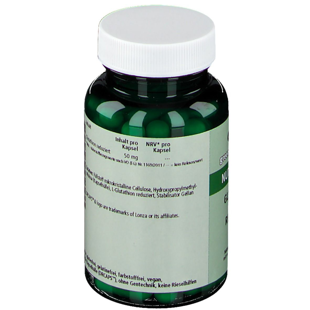 green line Glutathion 50 mg reduziert