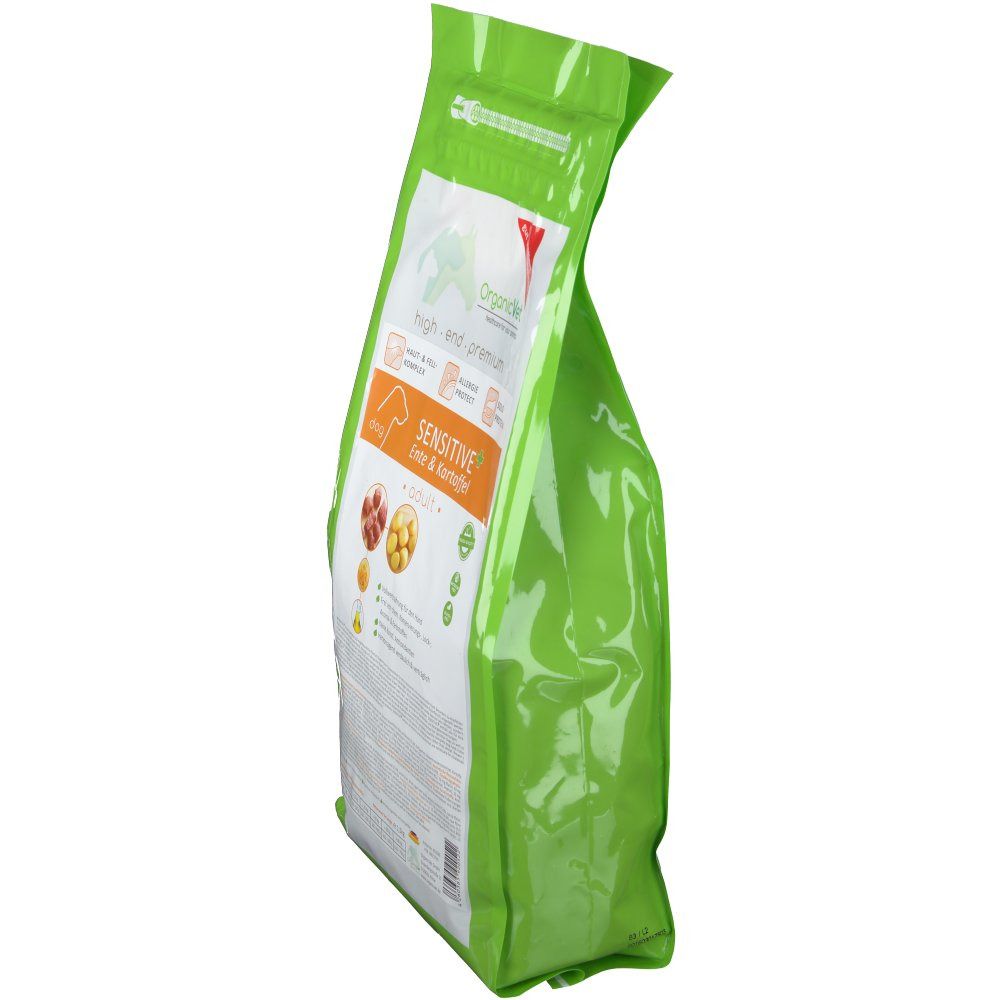 OrganicVet HUND Trockenfutter SENSITIVE+ Ente & Kartoffel