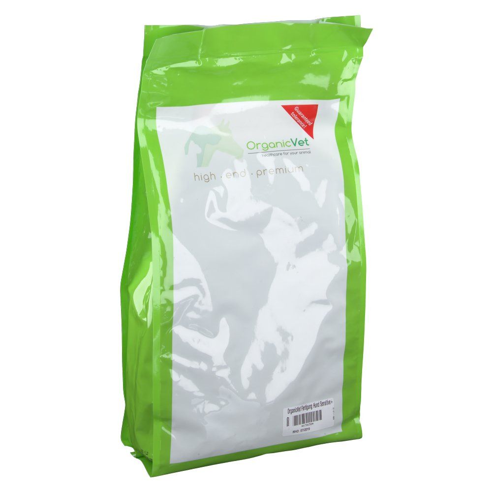 OrganicVet HUND Trockenfutter SENSITIVE+ Ente & Kartoffel