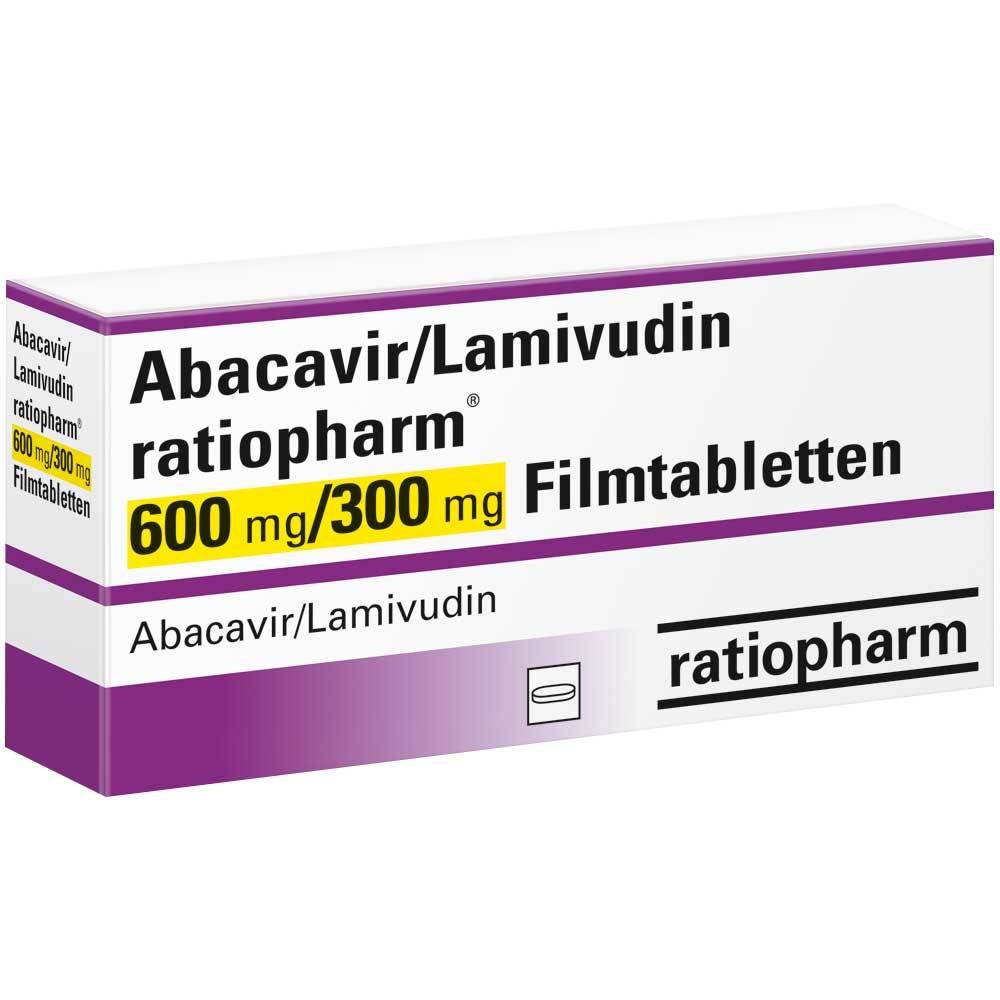 Abacavir/Lamivudin ratiopharm® 600 mg/300 mg