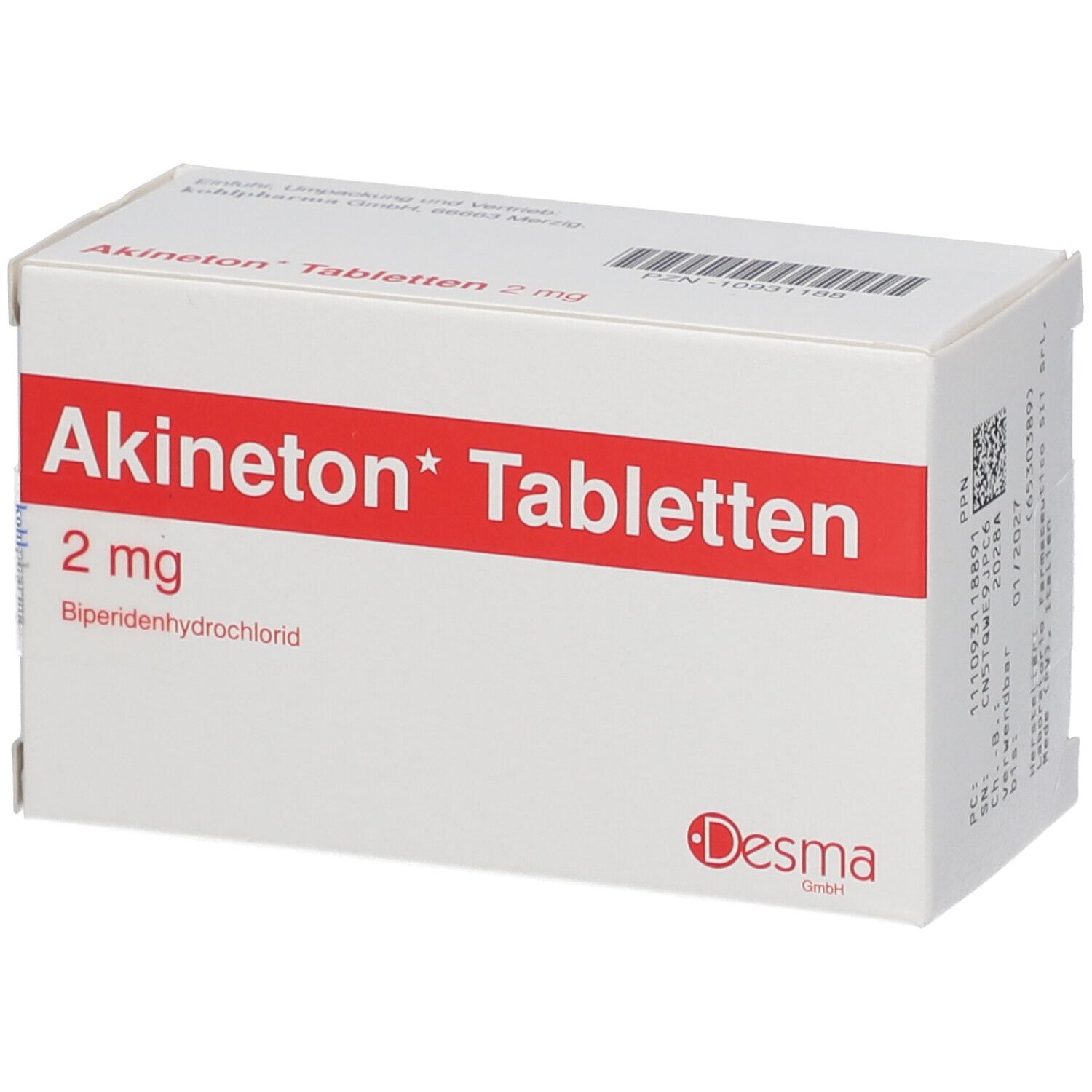 Akineton 2 mg