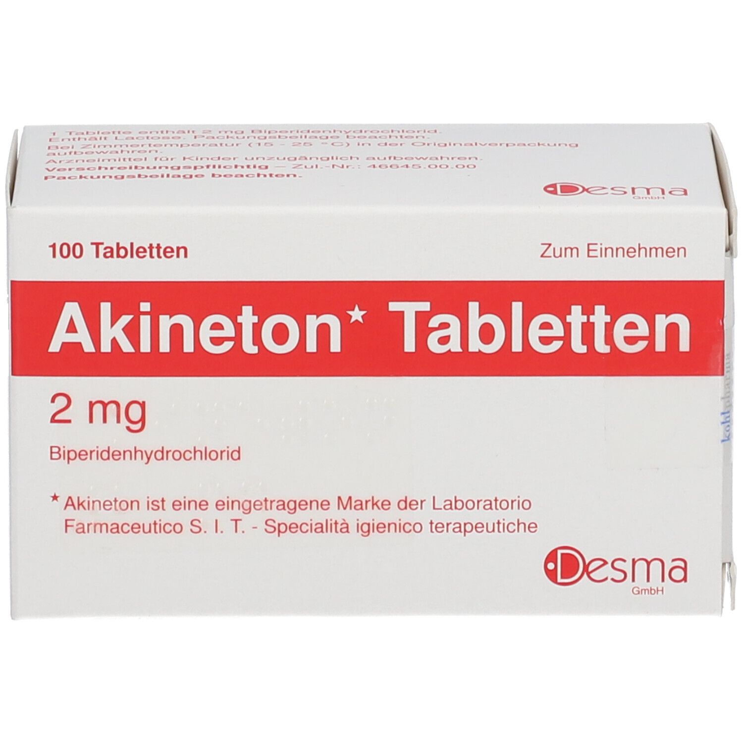 Akineton 2 mg