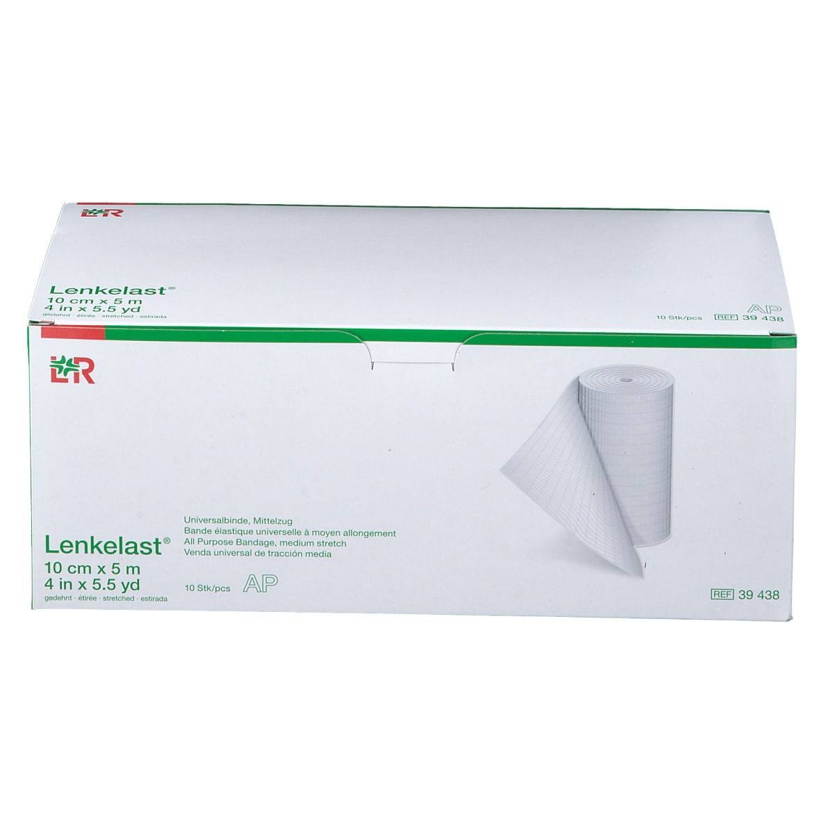 Lenkelast® Universalbinde 10 cm x 5 m ohne Zellglas