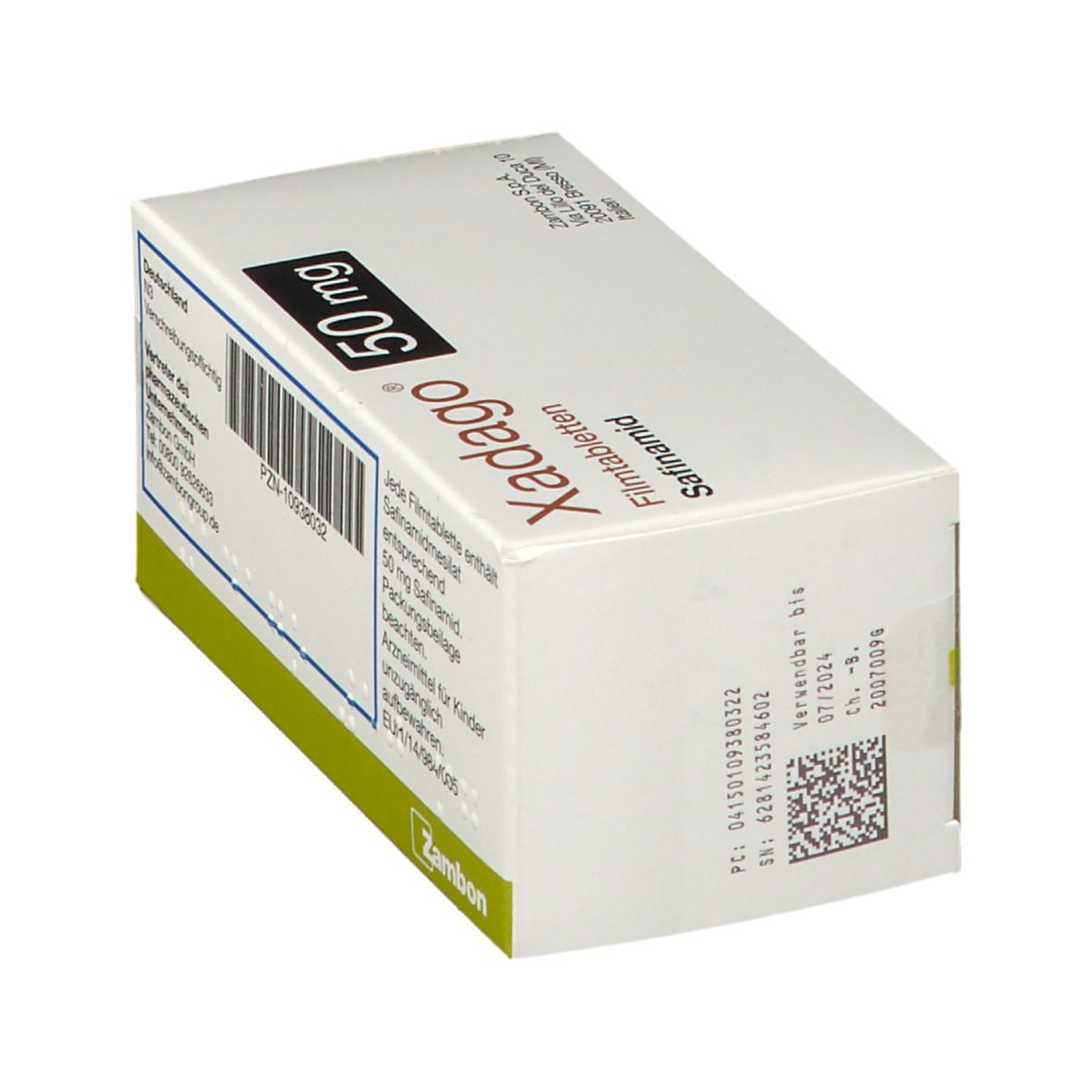 Xadago® 50 mg