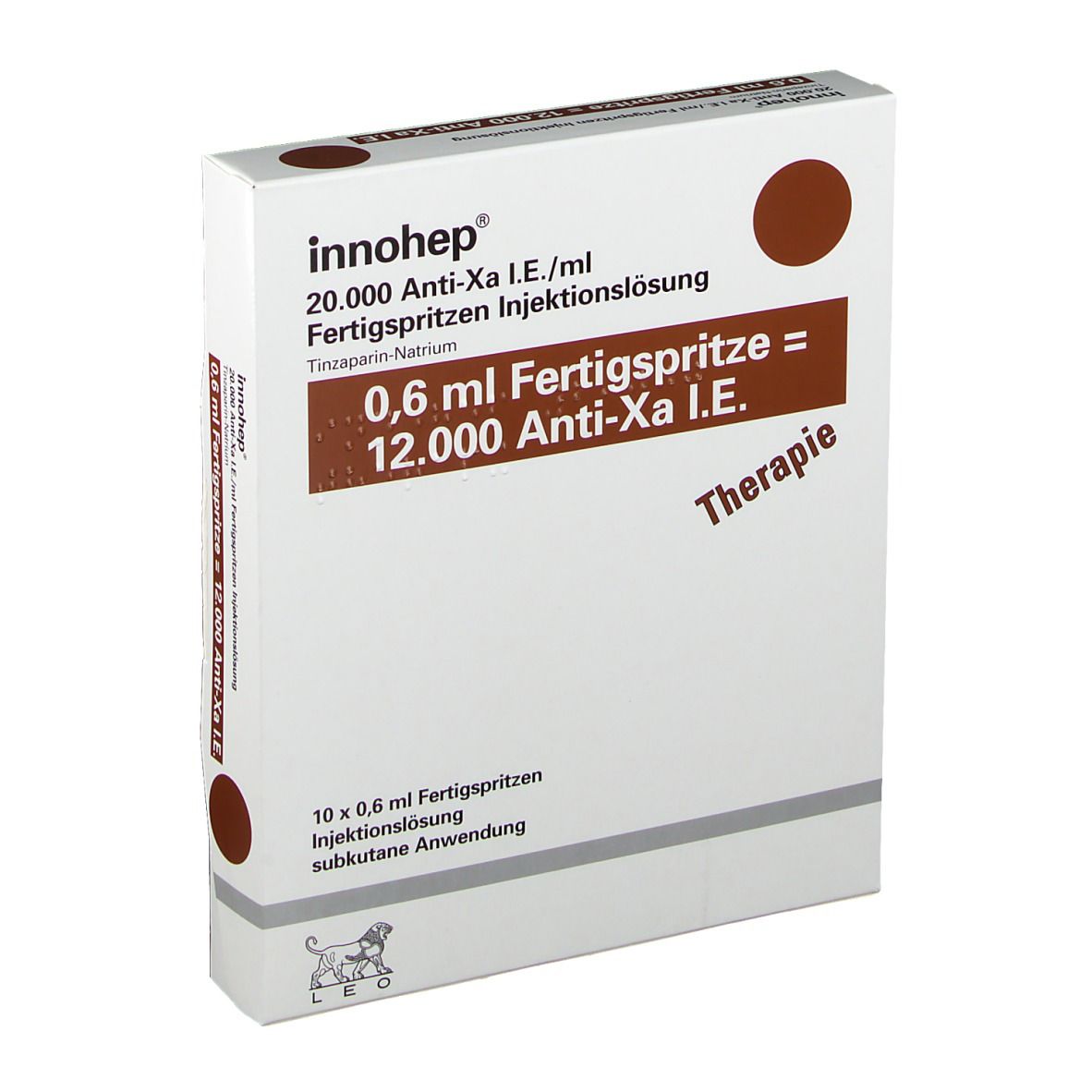Innohep® 20.000 Anti-Xa I.E./ ml 0,6 ml