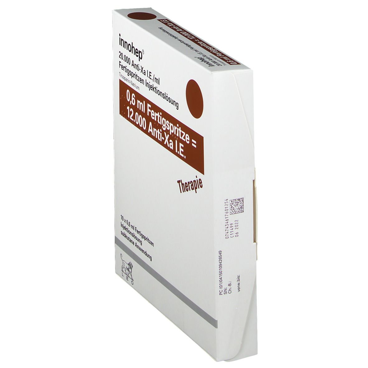 Innohep® 20.000 Anti-Xa I.E./ ml 0,6 ml