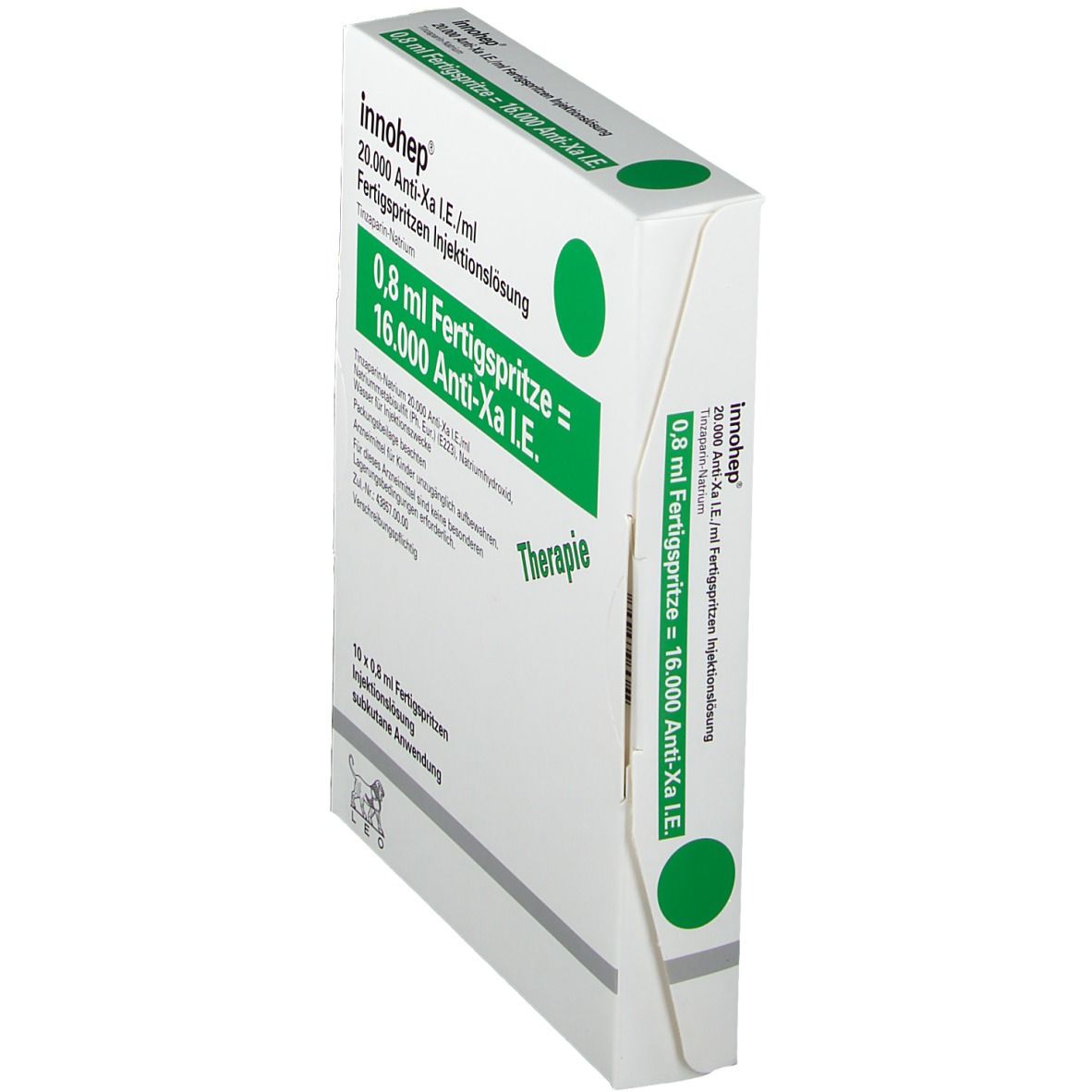 Innohep® 20.000 Anti-Xa I.E./ ml 0,8 ml
