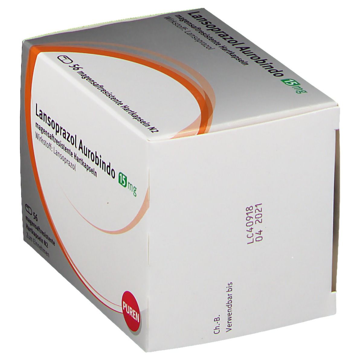 Lansoprazol AL 15 mg magensaftresistente Hartkaps. 56 St Magensaftresistente Hartkapseln