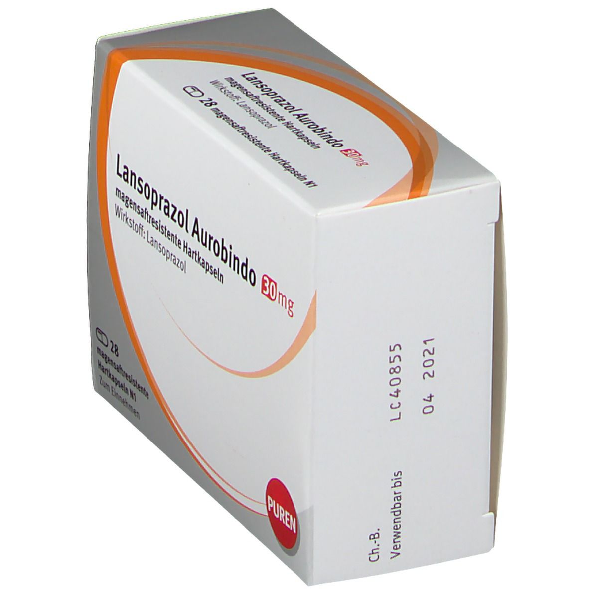 Lansoprazol Aurobindo 30 mg magensaftres.Hartkaps. 28 St Magensaftresistente Hartkapseln