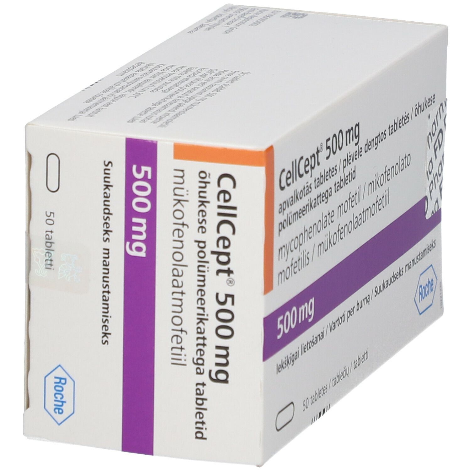 Cellcept 500 mg Filmtabletten 50 St