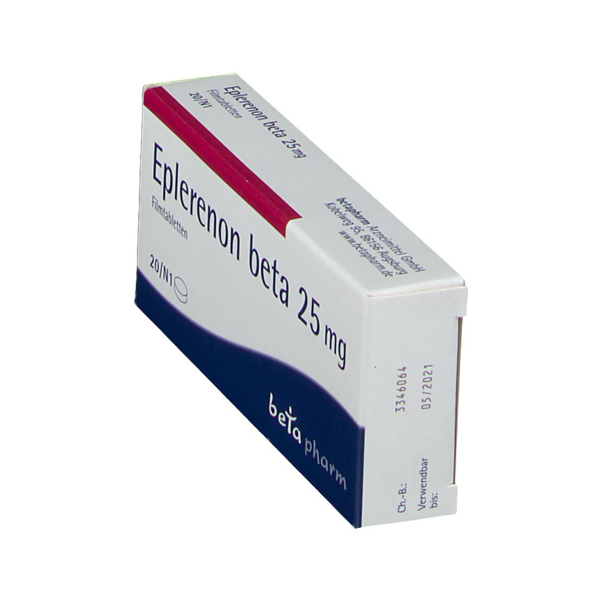 Eplerenon Zentiva 25 mg Filmtabletten 20 St