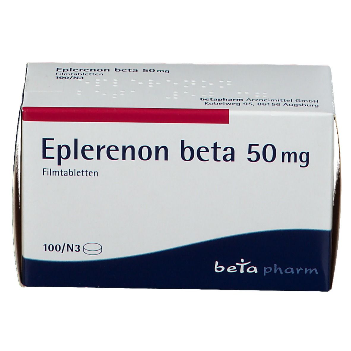 Eplerenon beta 50 mg