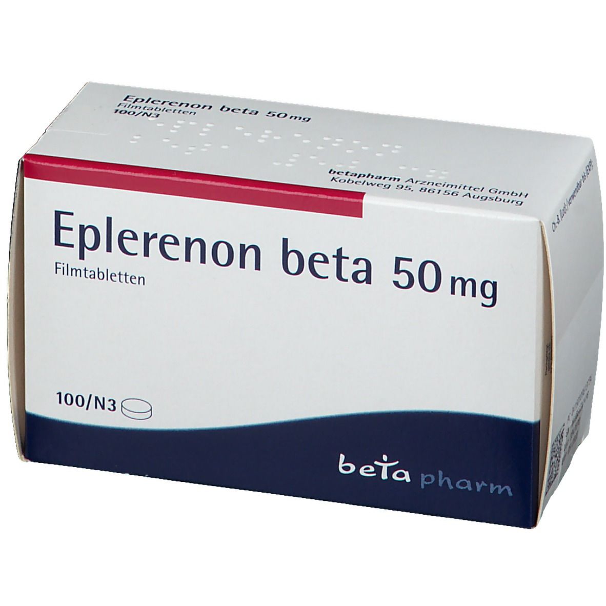 Eplerenon beta 50 mg