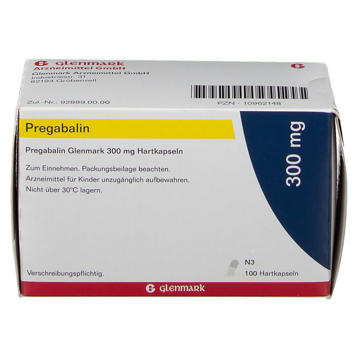 Pregabalin Glenmark 300 mg