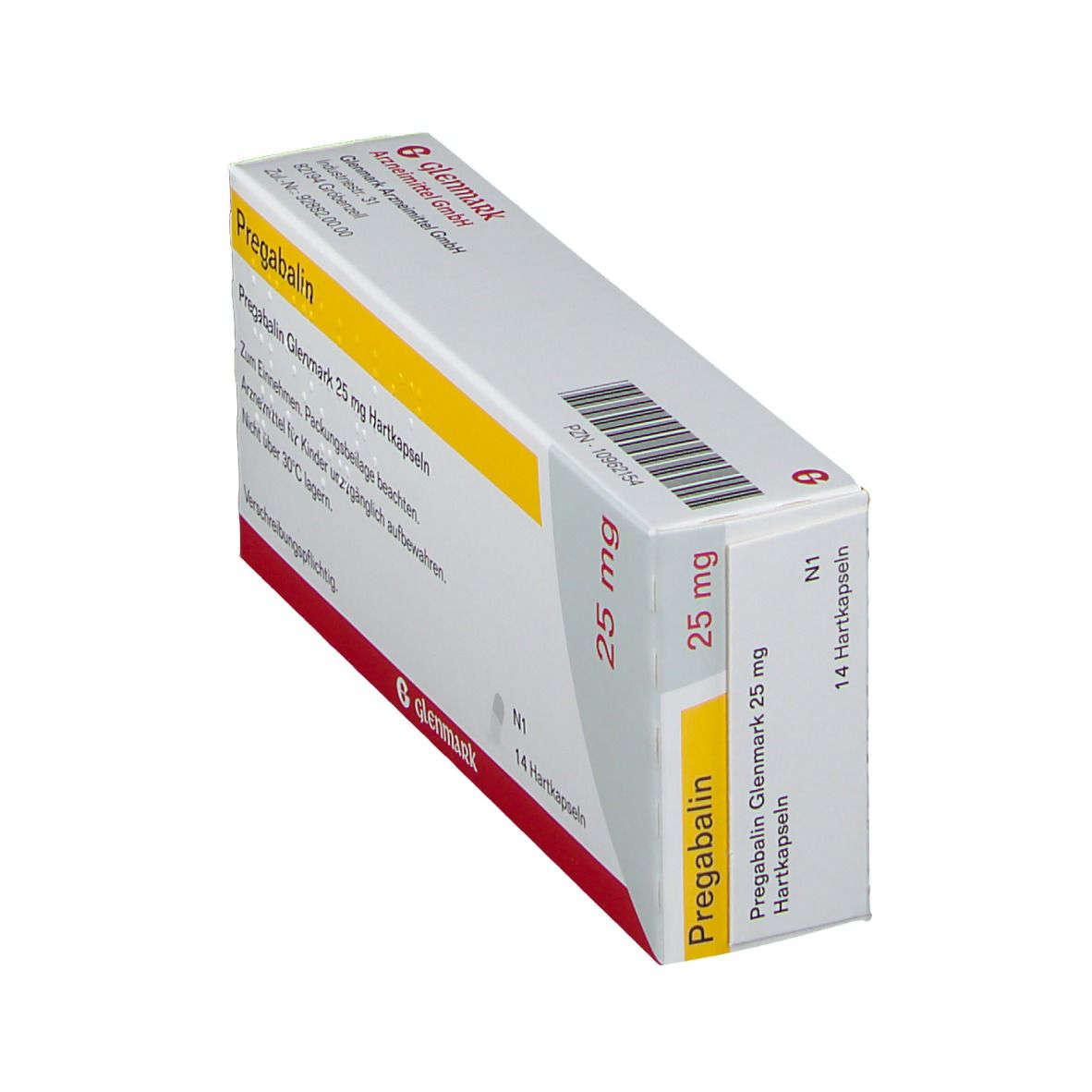Pregabalin Glenmark 25 mg