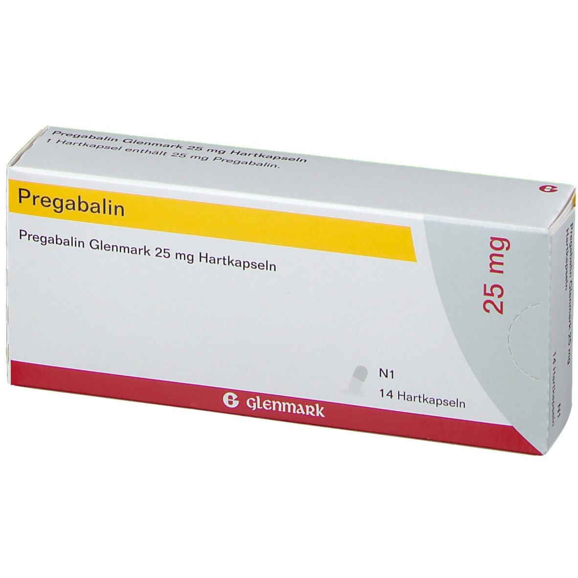 Pregabalin Glenmark 25 mg