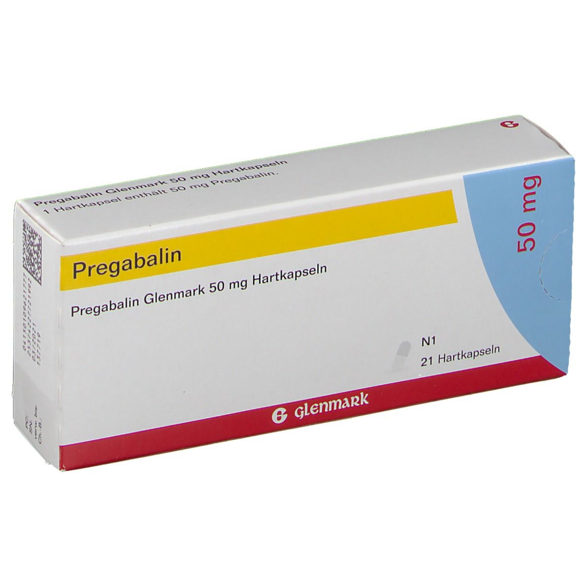 Pregabalin Glenmark 50 mg