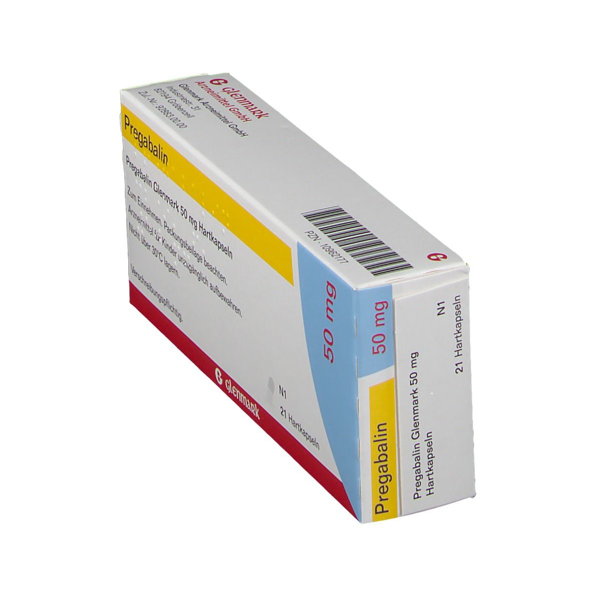 Pregabalin Glenmark 50 mg