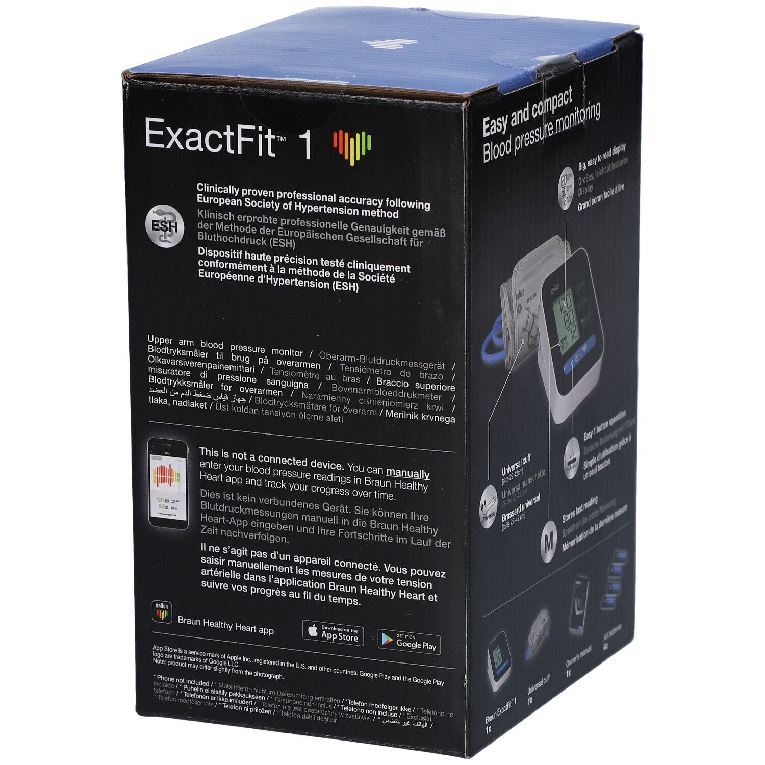 Braun Blutdruckmessgerät ExactFit 1 1 St - Shop Apotheke 
