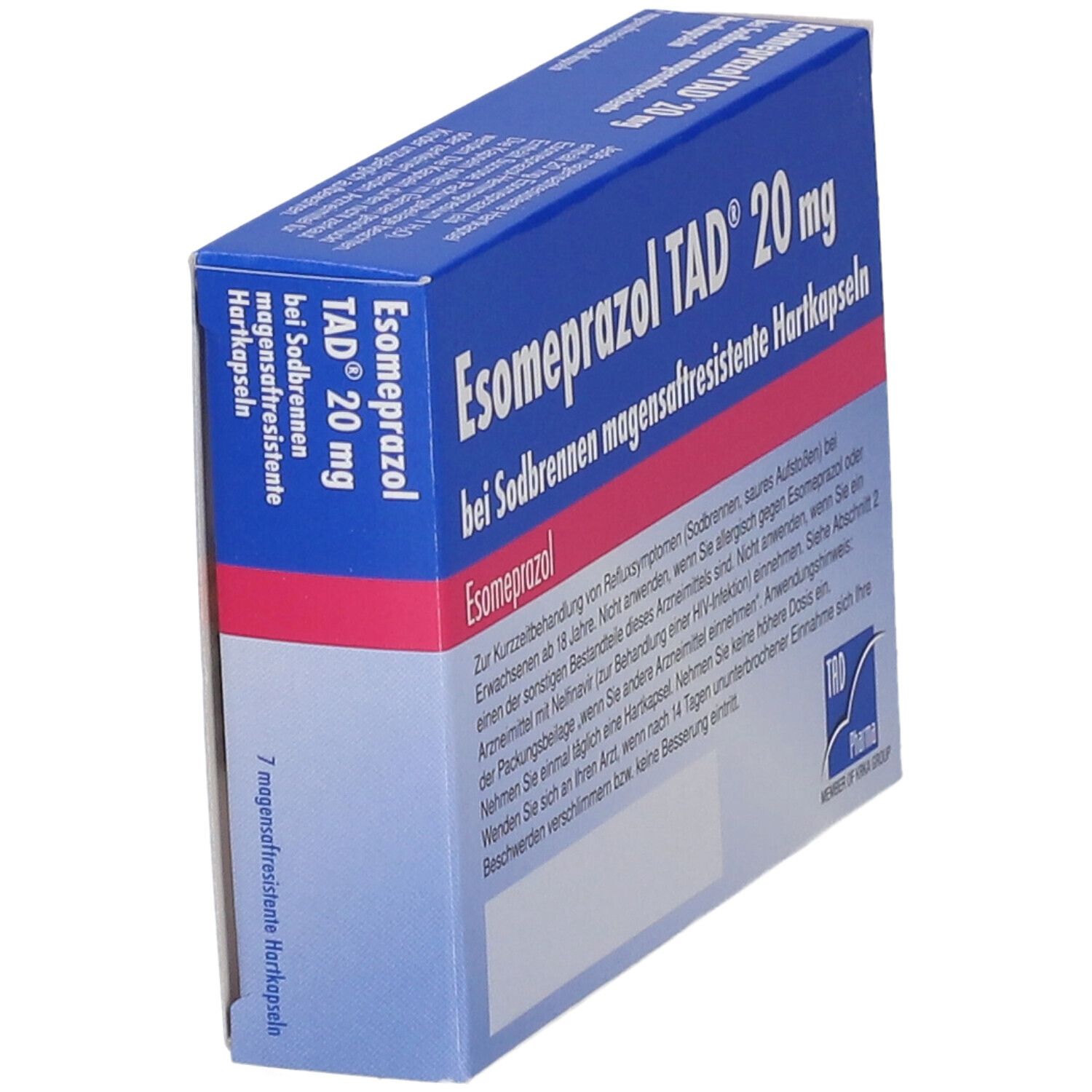 Esomeprazol TAD® 20 mg 7 St